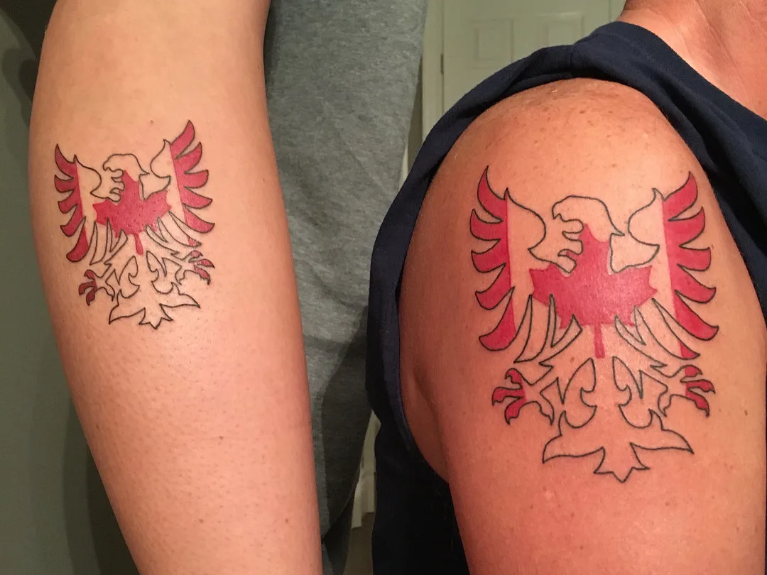 Canadian Father-Daughter Tattoo