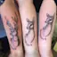 Deer Father-Daughter Tattoo-placeholder