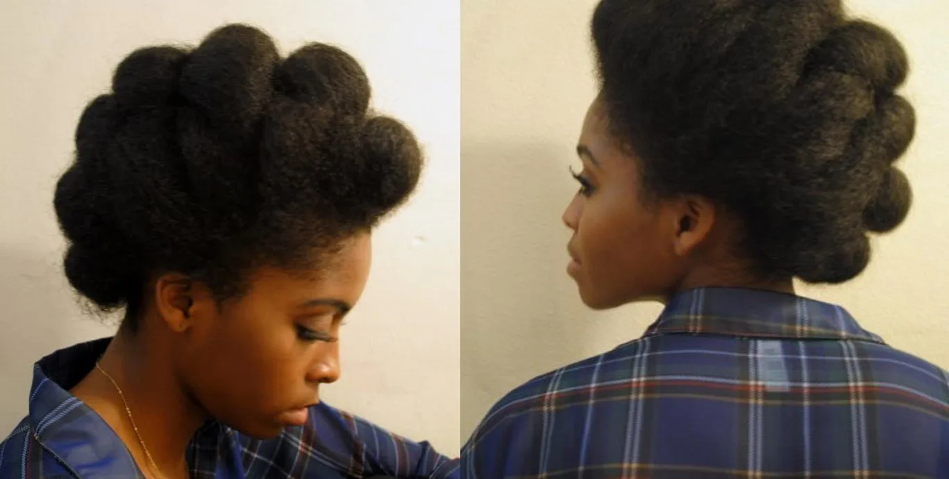 Fold and Tuck Protective Hairstyle