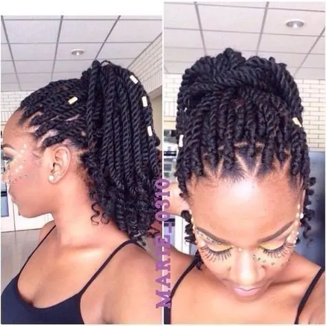Marley Twists Protective Style