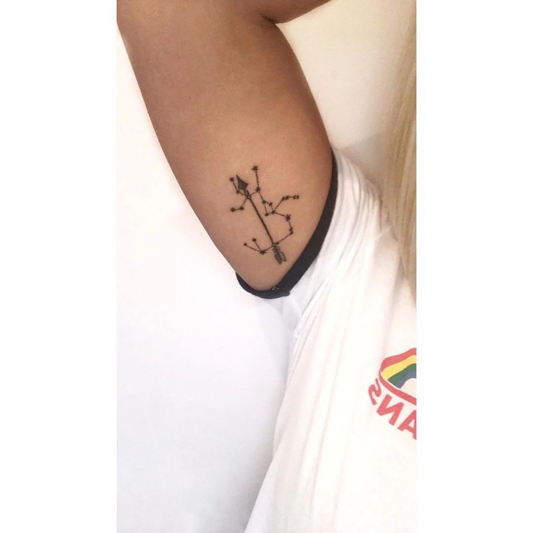 Arrow Zodiac Tattoo