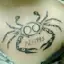 Swirly Cancer Zodiac Tattoo-placeholder