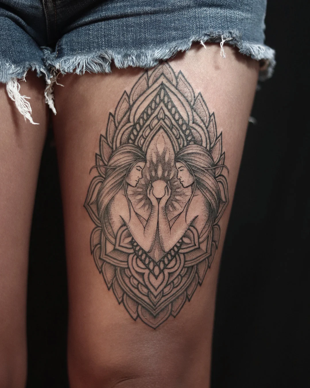 Mandala Zodiac Tattoo