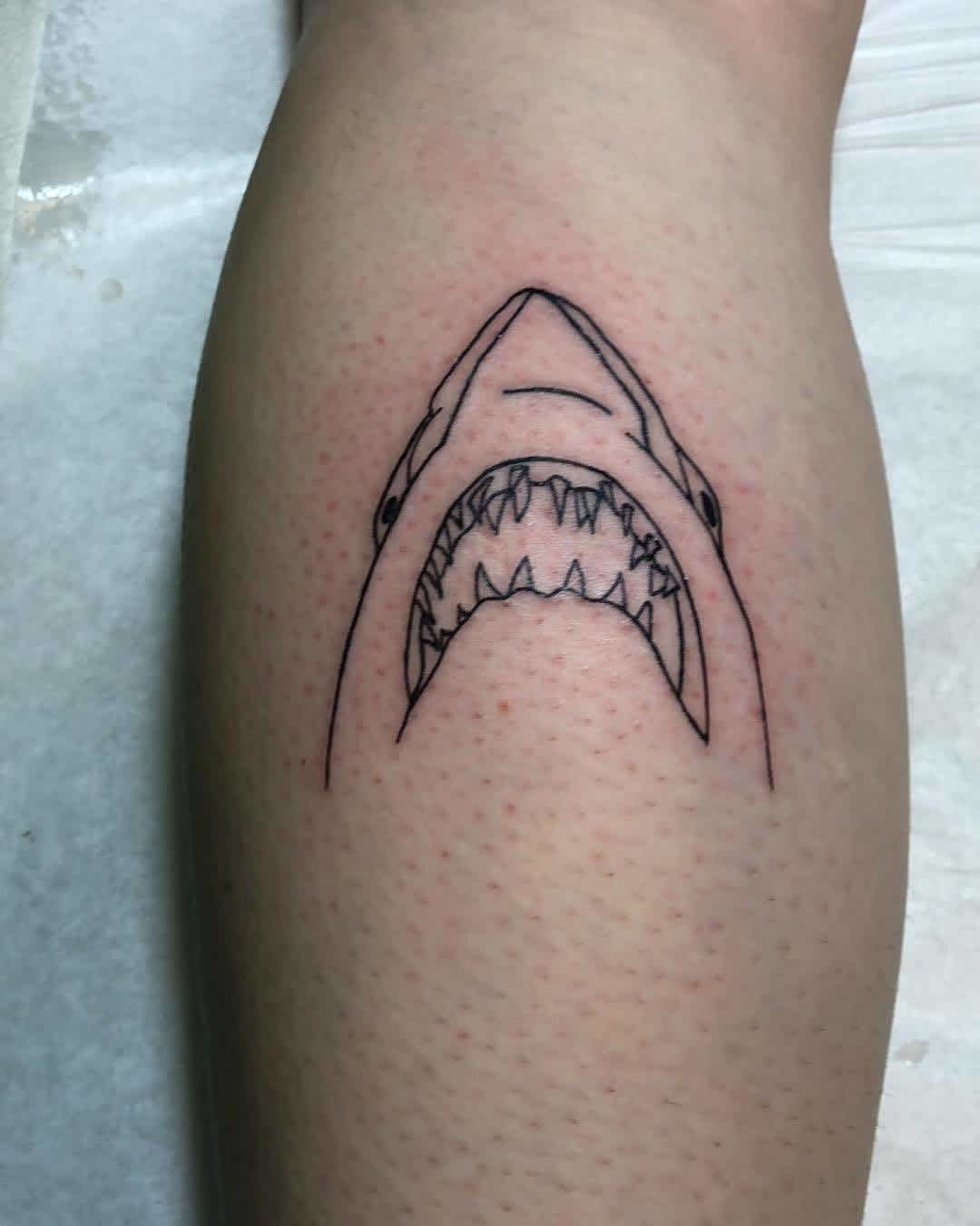 Jaws First Tattoo