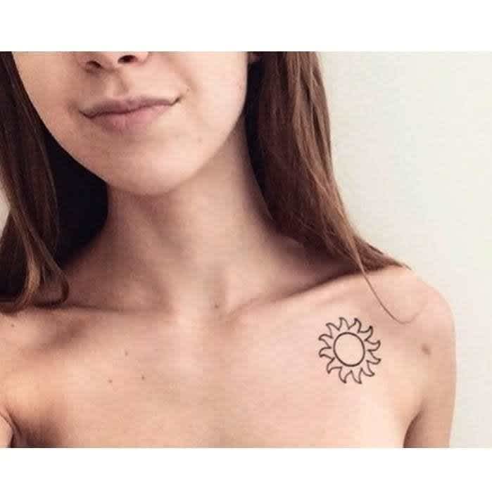 Sun First Tattoo