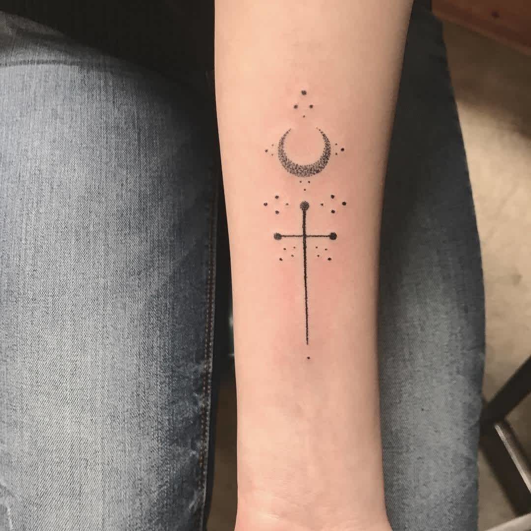 Hand-Poked First Tattoo