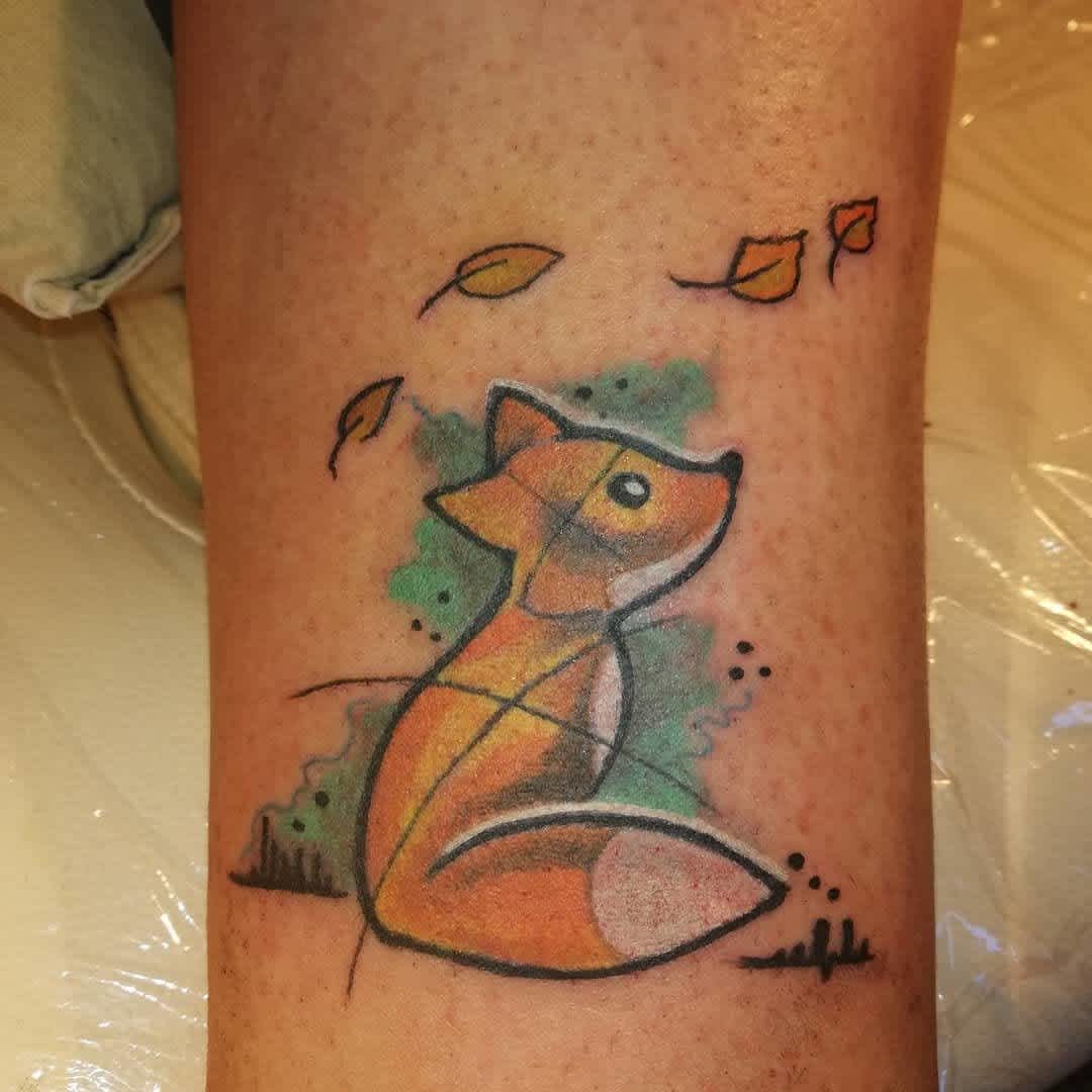 Fox First Tattoo