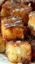 Angel Food Cake Churro Bites