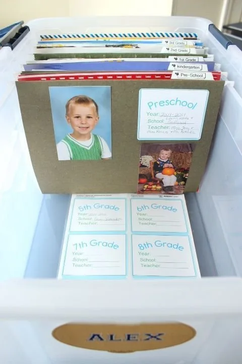 Fill a School Memorabilia Box