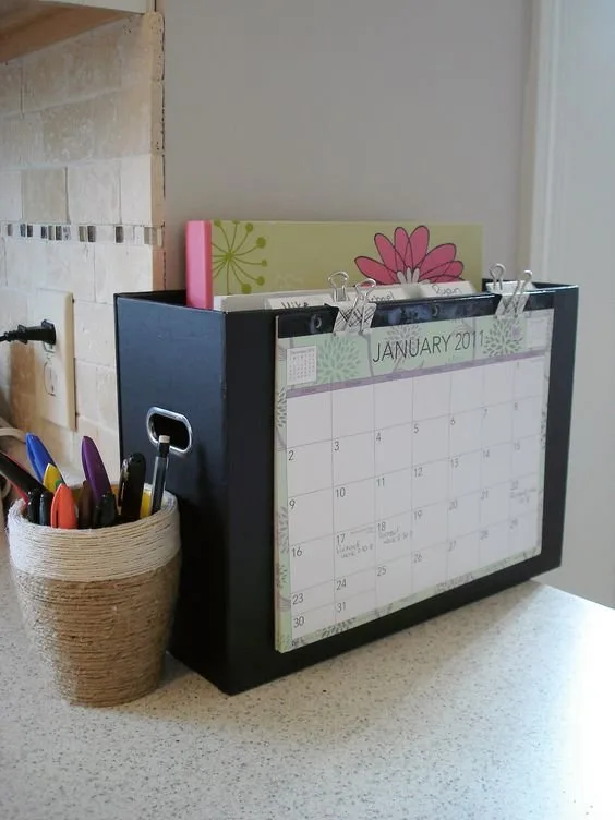 Plan the Month with a Calendar Box
