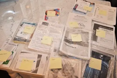 Make Post-It Piles