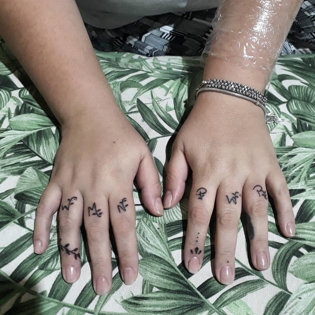 Woman Power Small Hand Tattoo