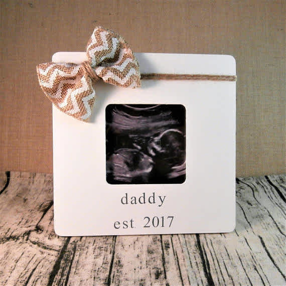 Picture Frame Husband Pregnancy Reveal