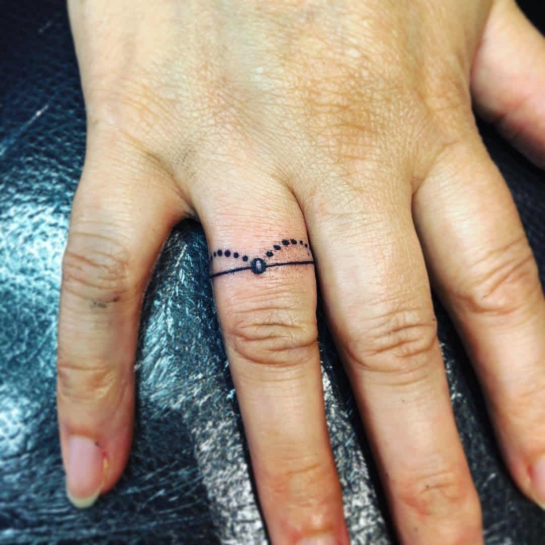 Ring Small Hand Tattoo Ring Small Hand Tattoo