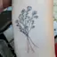 Line Work Vintage Flower Tattoo-placeholder