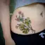Shamrock Vintage Flower Tattoo-placeholder