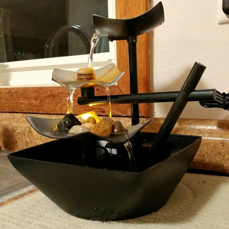 Install an Indoor Water Fountain