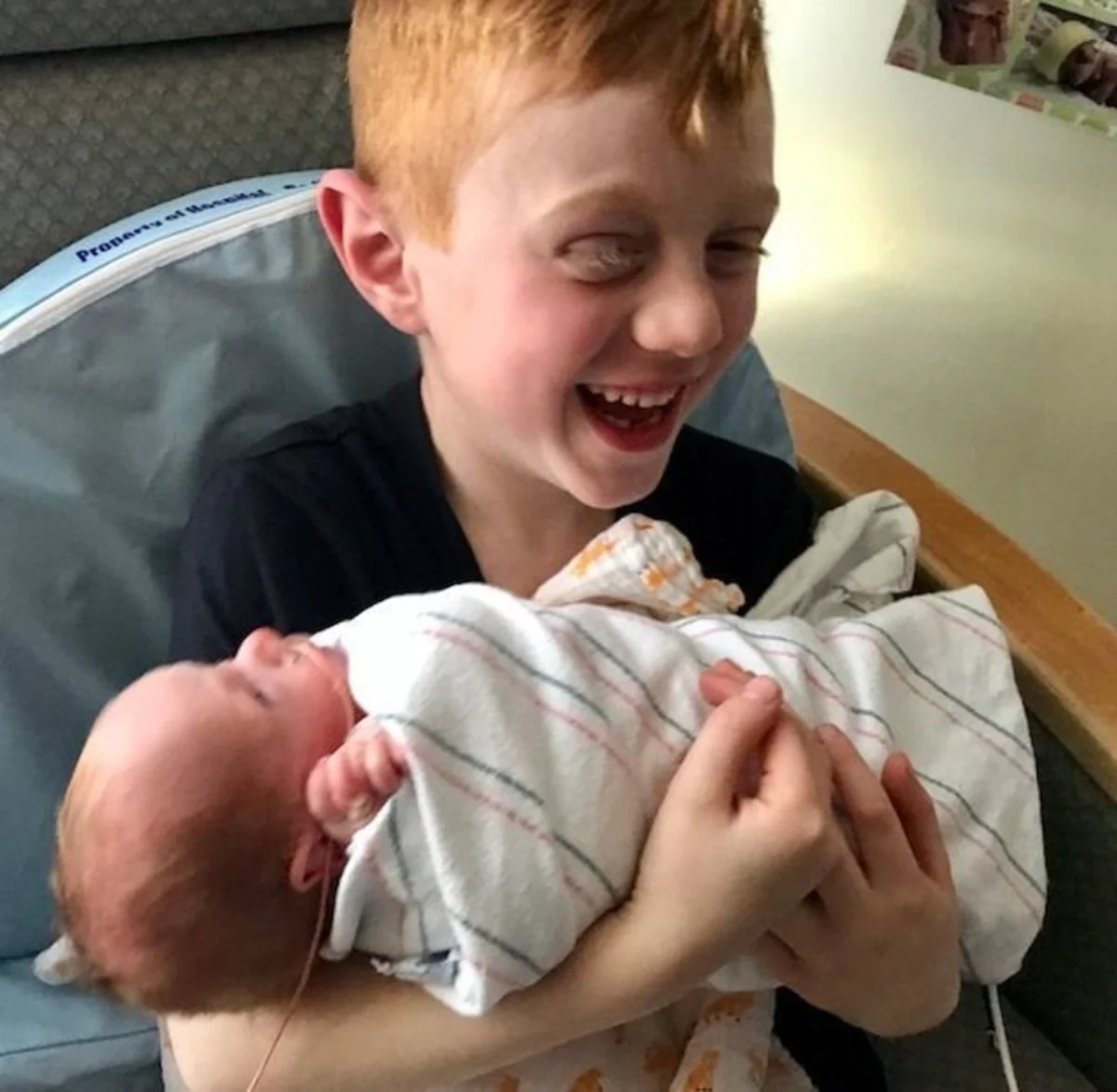 After 62 days of Jake being in the NICU, Mikey was finally able to bring his baby brother home.