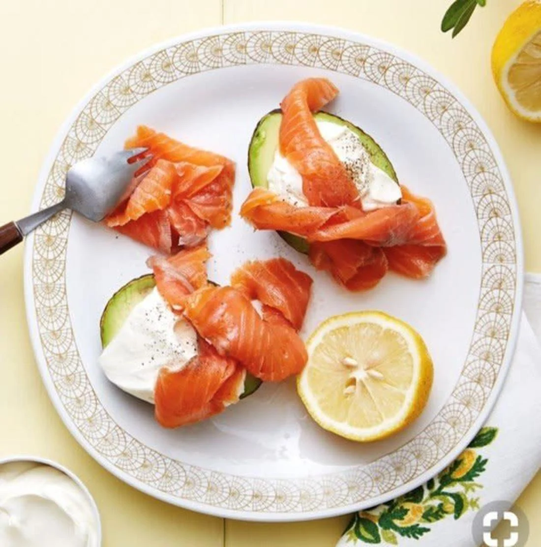 Salmon-Filled Avocados
