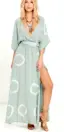 Long Live Love Sage Green Tie-Dye Maxi Dress-placeholder