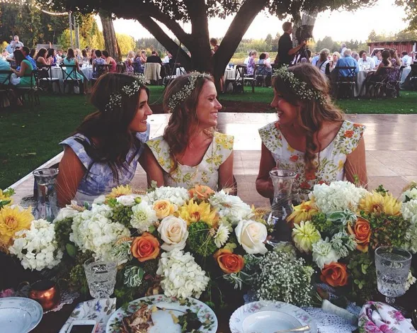 Matching Bridesmaids' Headpieces