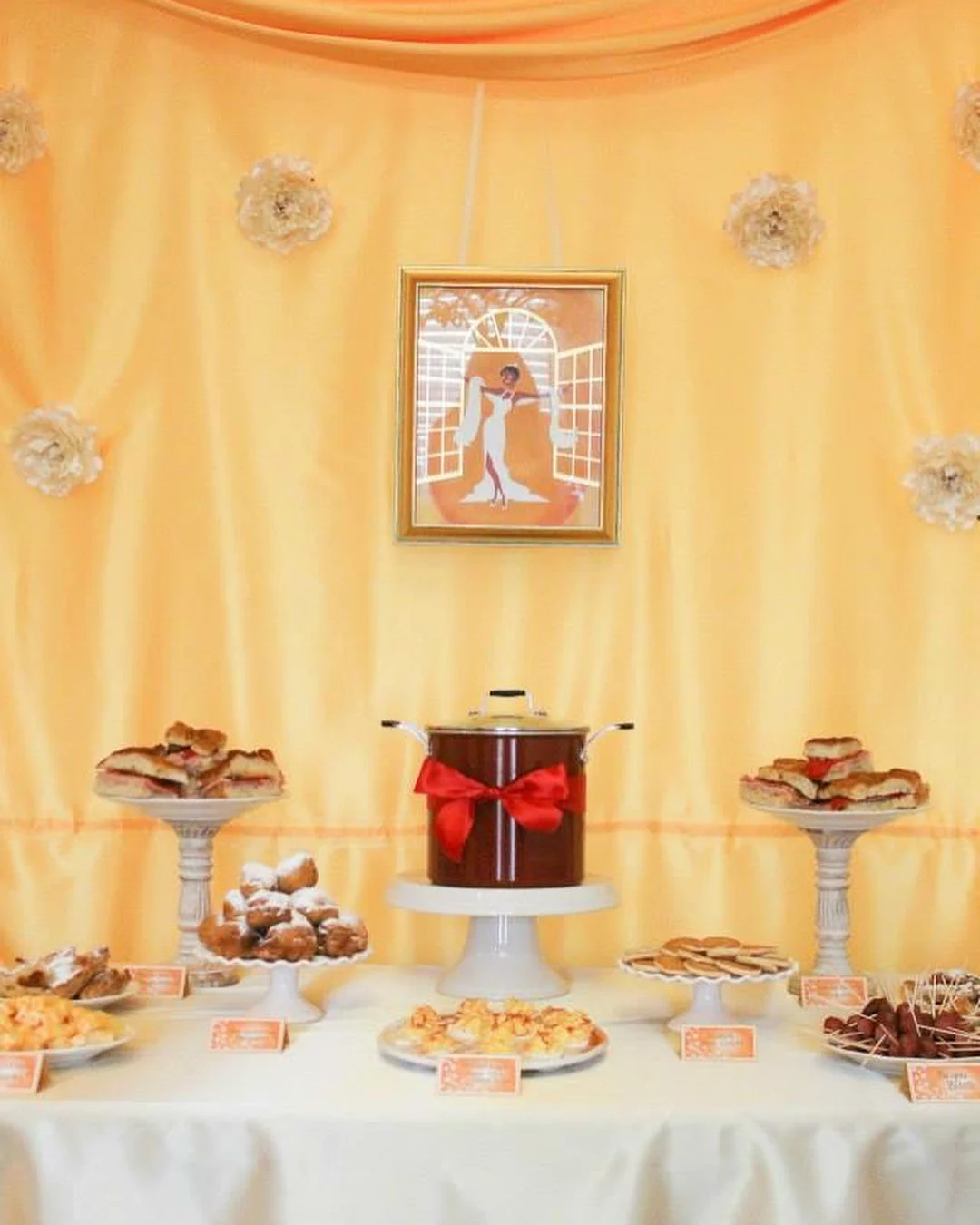 'Princess and the Frog' Food Spread