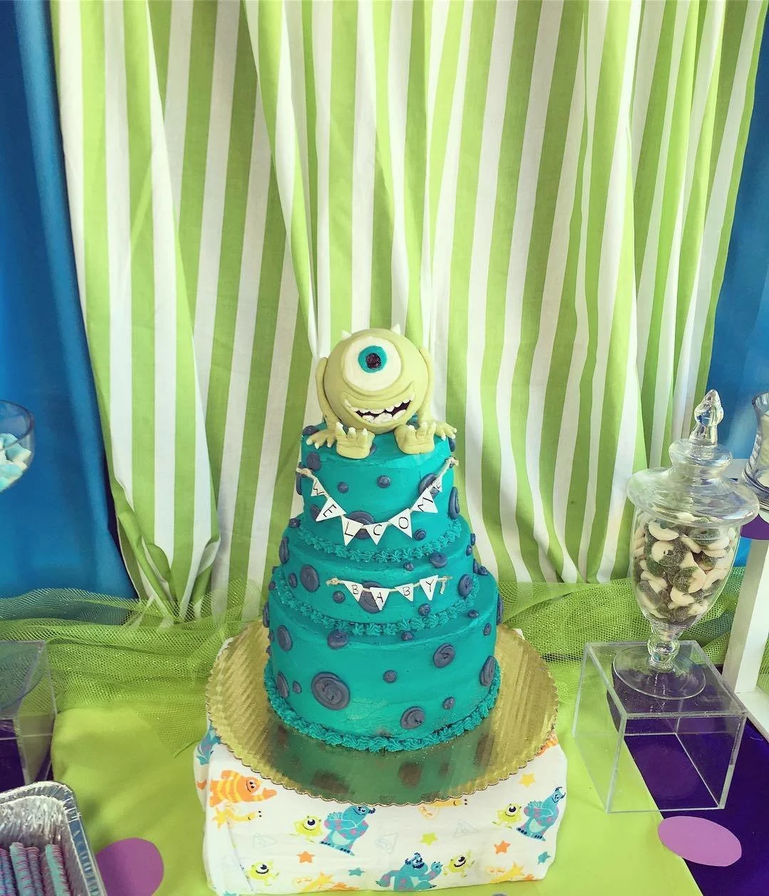 'Monsters, Inc.' Cake
