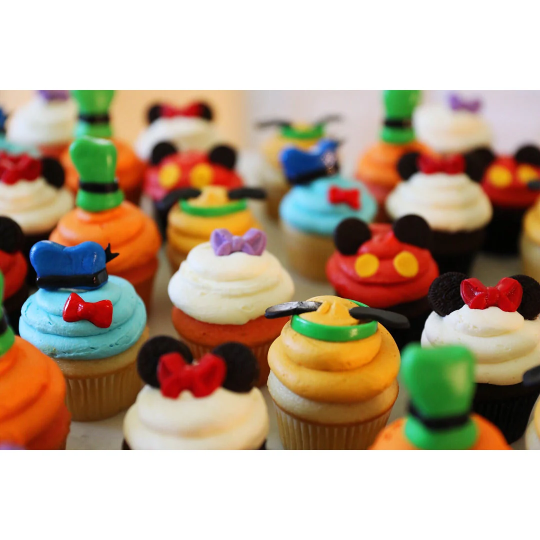Disney Character Cupcakes