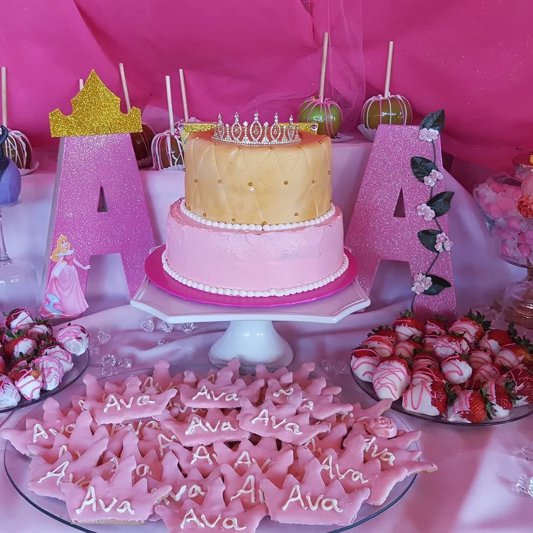 'Sleeping Beauty' Dessert Table