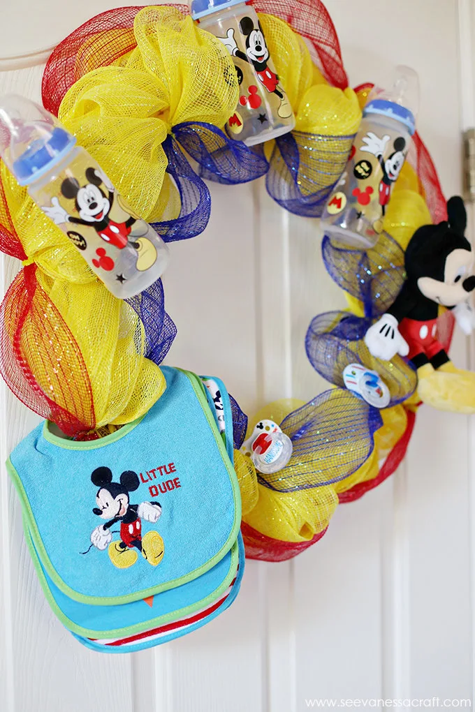 Mickey Mouse Wreath