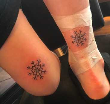 Tatuajes De Copo De Nieve
