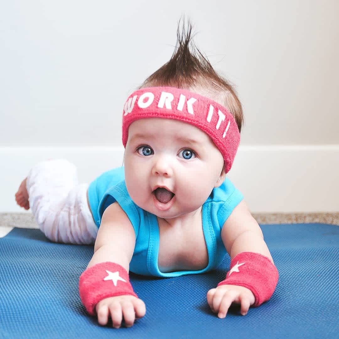 '80s Workout Baby Girl Costume