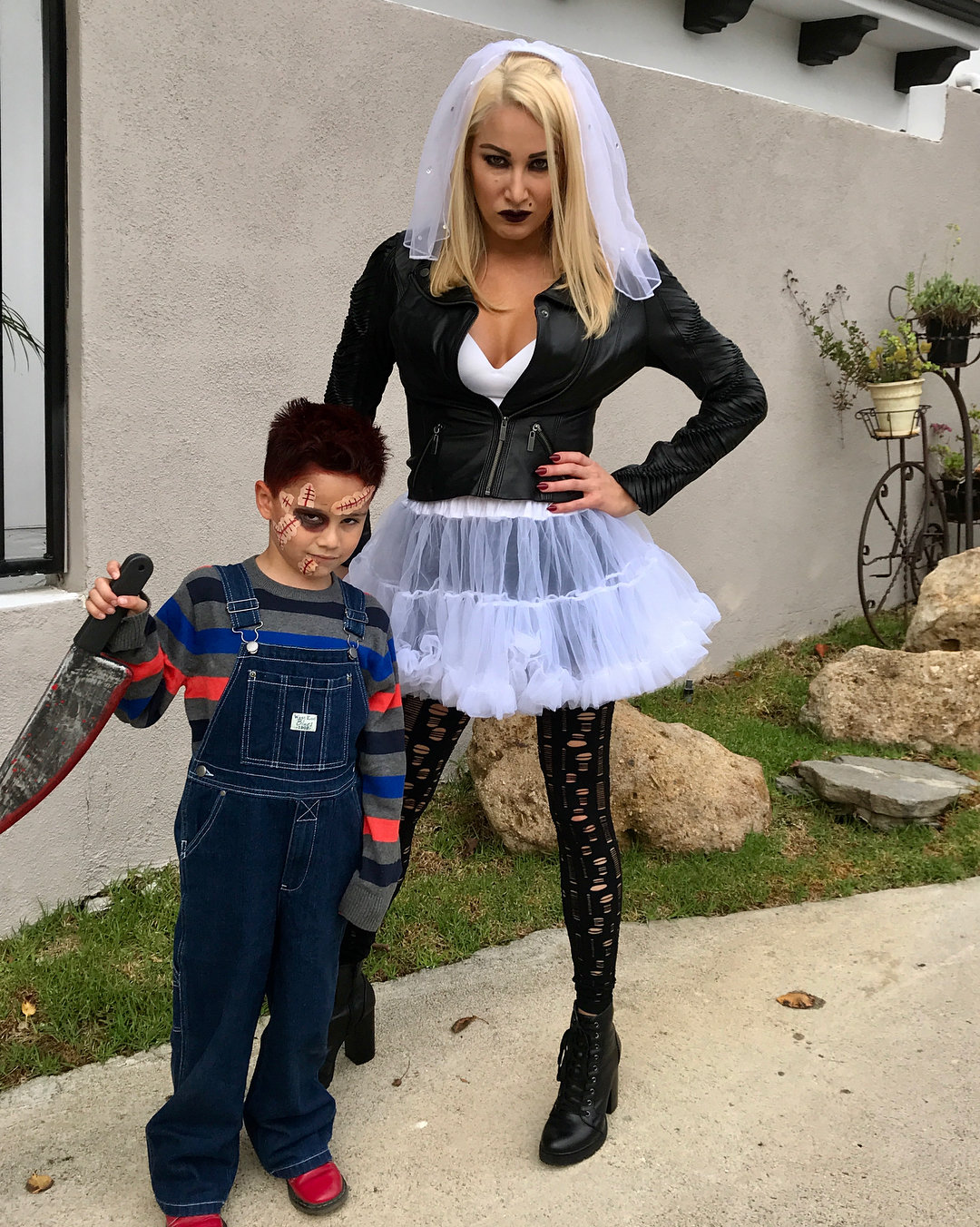 mommy and son halloween costume