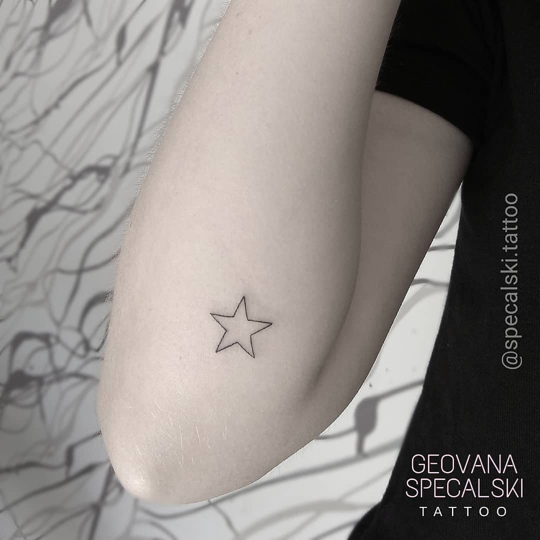 155 Star Tattoos That Will Make You Shine  Wild Tattoo Art