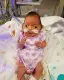 The nurses brought her over to the scale to weigh her and everything seemed to be going perfectly. She was 7 lbs 3 oz and was 19.5 inches long.-placeholder