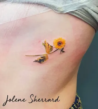 Vincent van Gogh's Sunflowers Tattoos