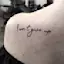 I Won't Give Up Quote Tattoo-placeholder