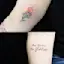 No Rain, No Flowers Quote Tattoo-placeholder