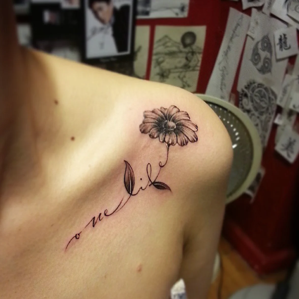 One Life Quote Tattoo