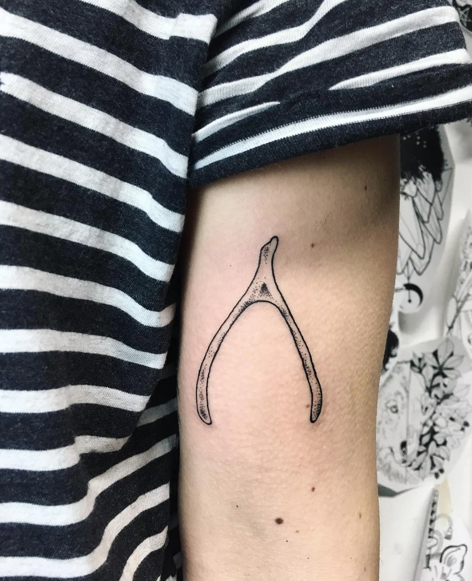 Wishbone Tattoo