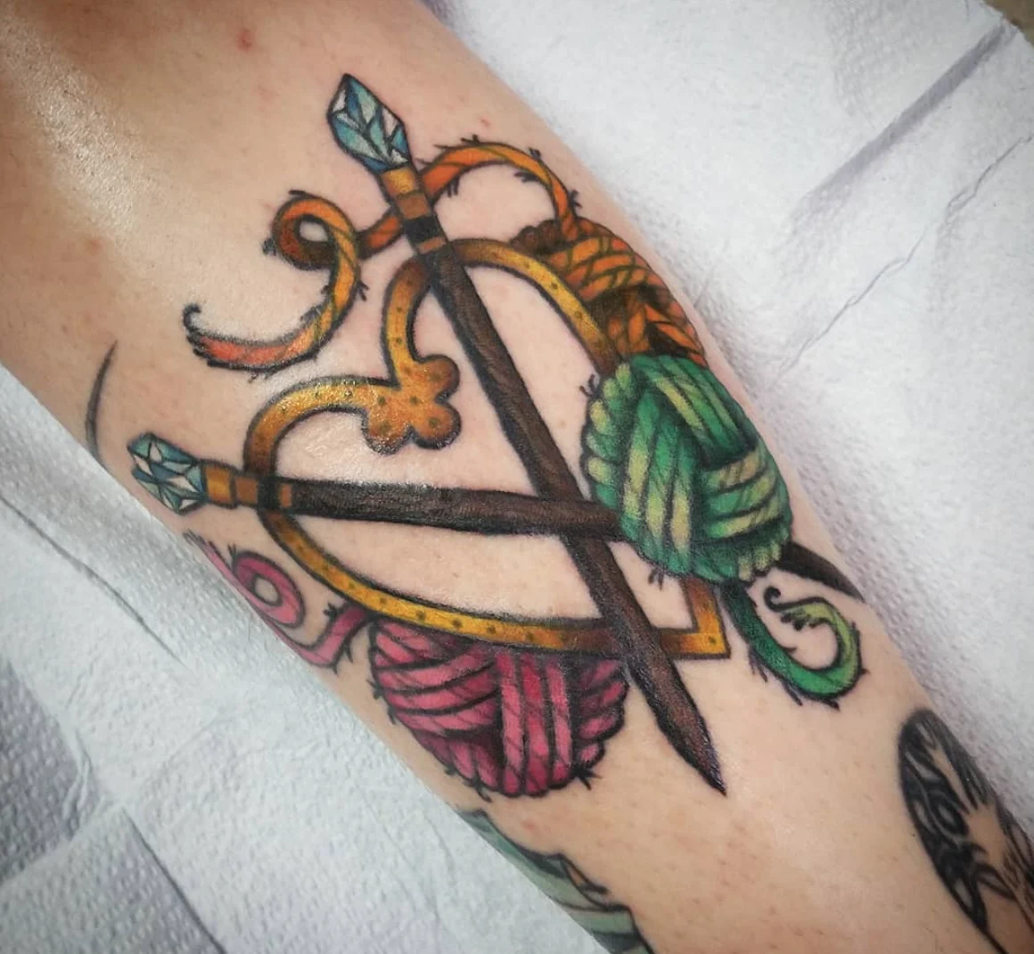 Knitting Tattoo