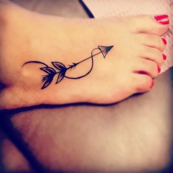 Arrow & Leaves