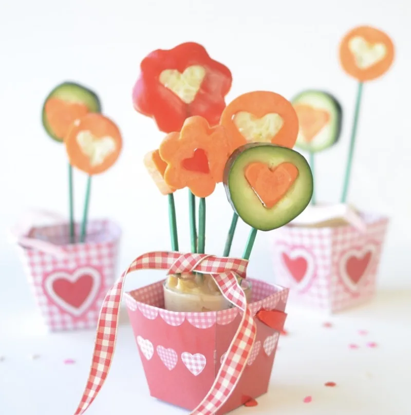 Veggie Snack Bouquets