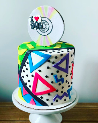 90s baby shower theme