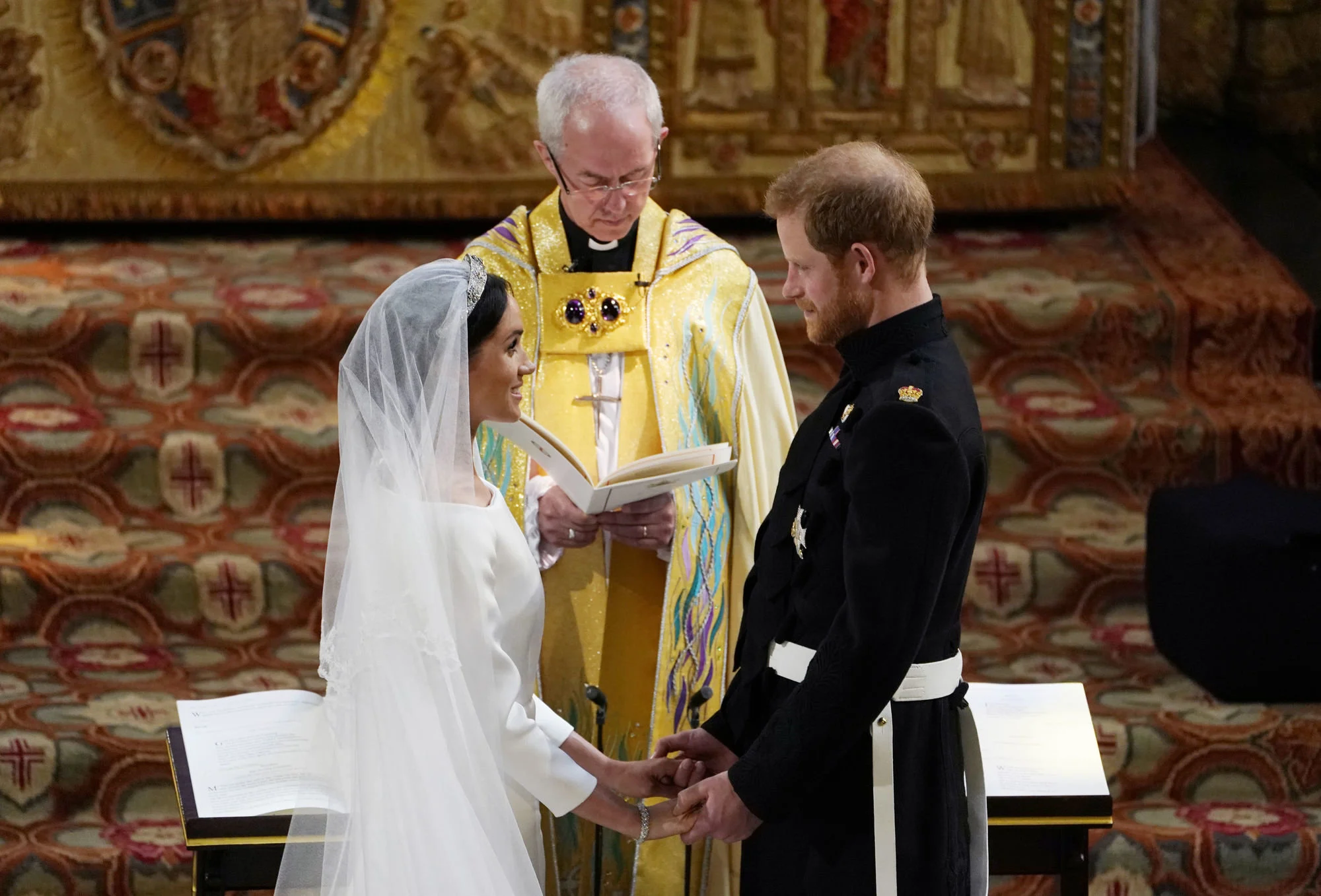 Harry's Whispered Words at the Altar