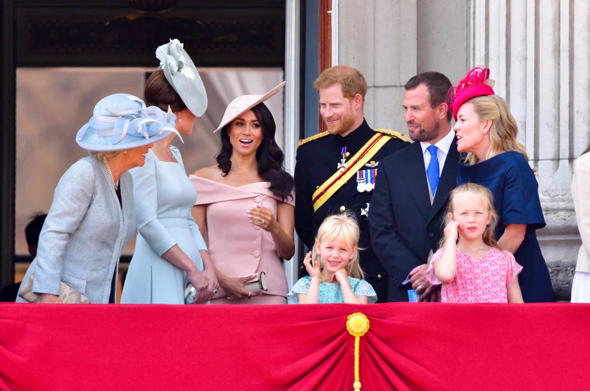 Part of the Family at Trooping the Color