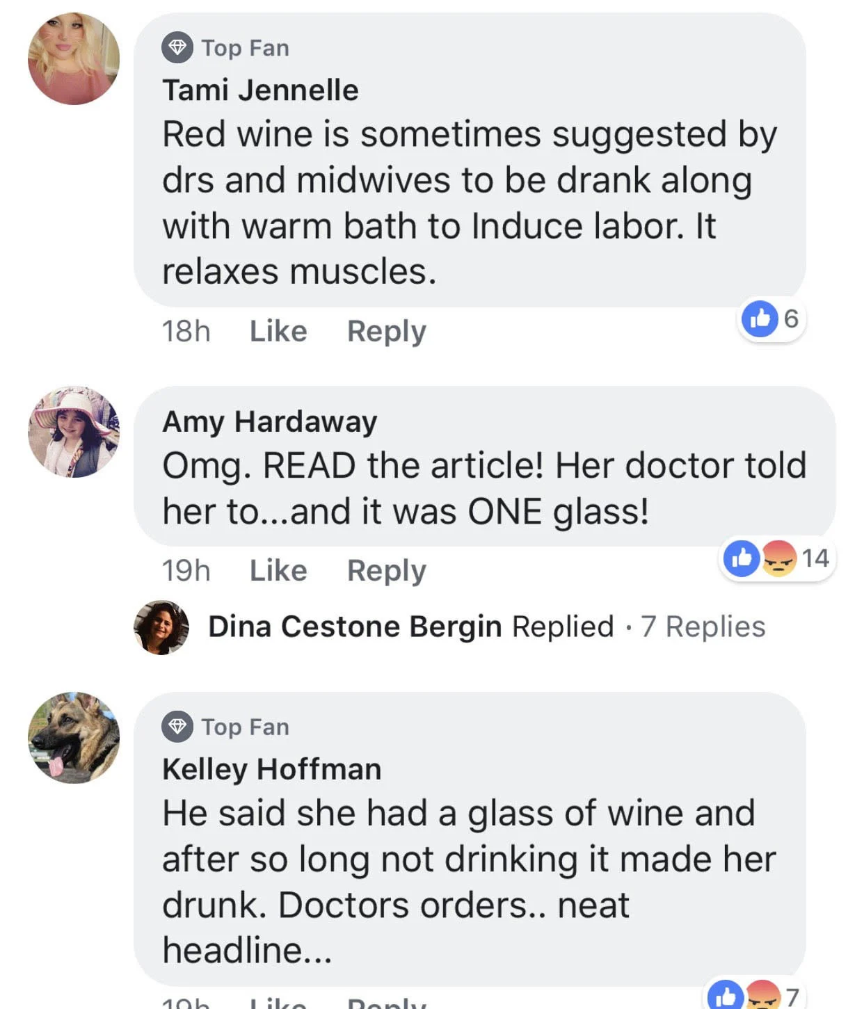 Others, however, have no problem coming to Caitlin's defense.