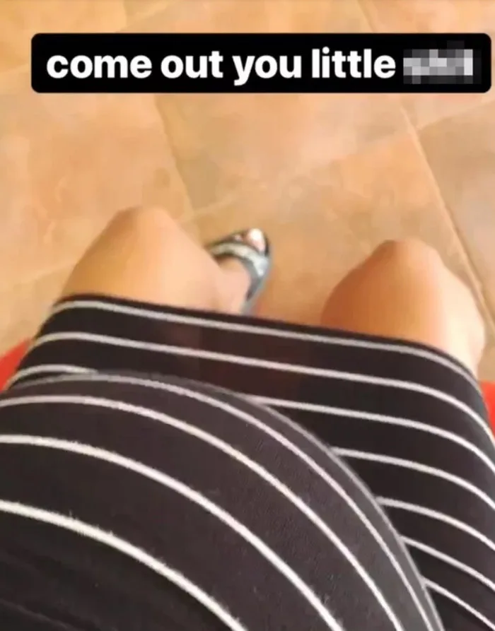Snooki is clearly growing impatient (relatable) waiting for her third child and doesn't care who knows it.