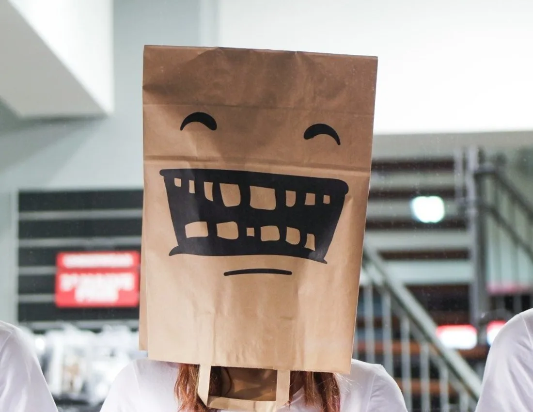 Make paper bag puppets