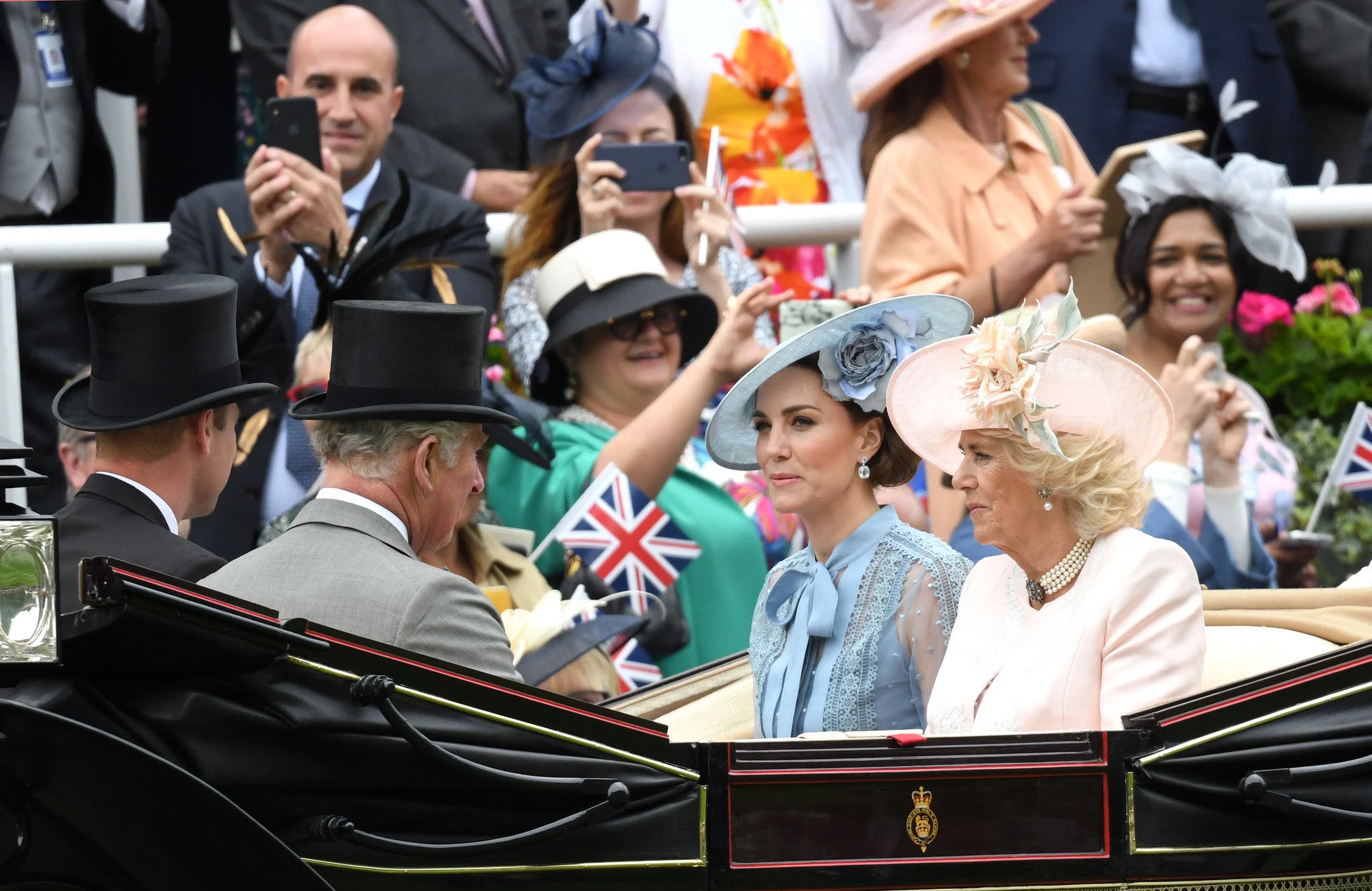 Kate had to endure a carriage ride just last week, for the Royal Ascot.